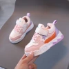 Children's sports shoes, anti-slip soft-soled baby shoes, autumn new style breathable and lightweight baby walking shoes, boys' and girls' board shoes details Picture